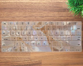 Pearl Seashell Aesthetic MacBook  Keyboard Cover for MacBook Pro 13 14 16 inch, MacBook Air 13 15, MacBook Neo, Protective Skin