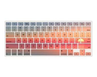Cute Landscape Personalized Keyboard Cover for MacBook Pro 16 14 13 / MacBook Air 15 13 inch, Anti-dust Skin Cover