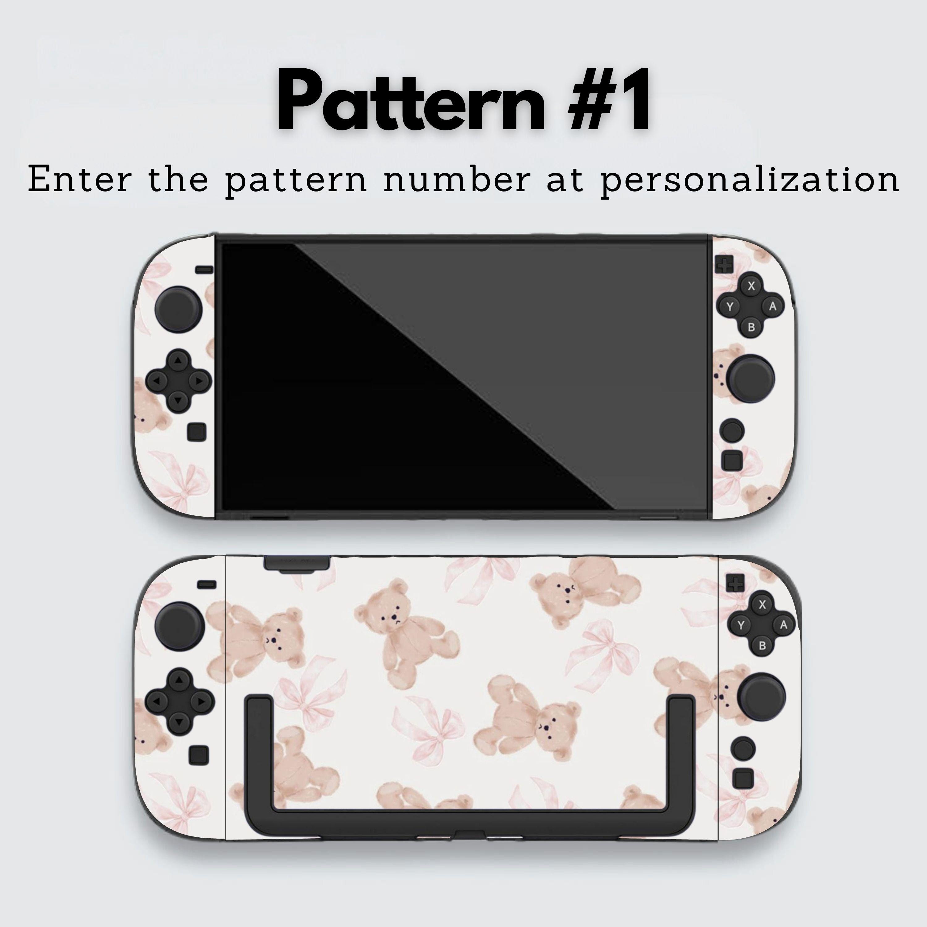 Cute Teddy Bear Switch Cover Case for Nintendo Switch 2 2025