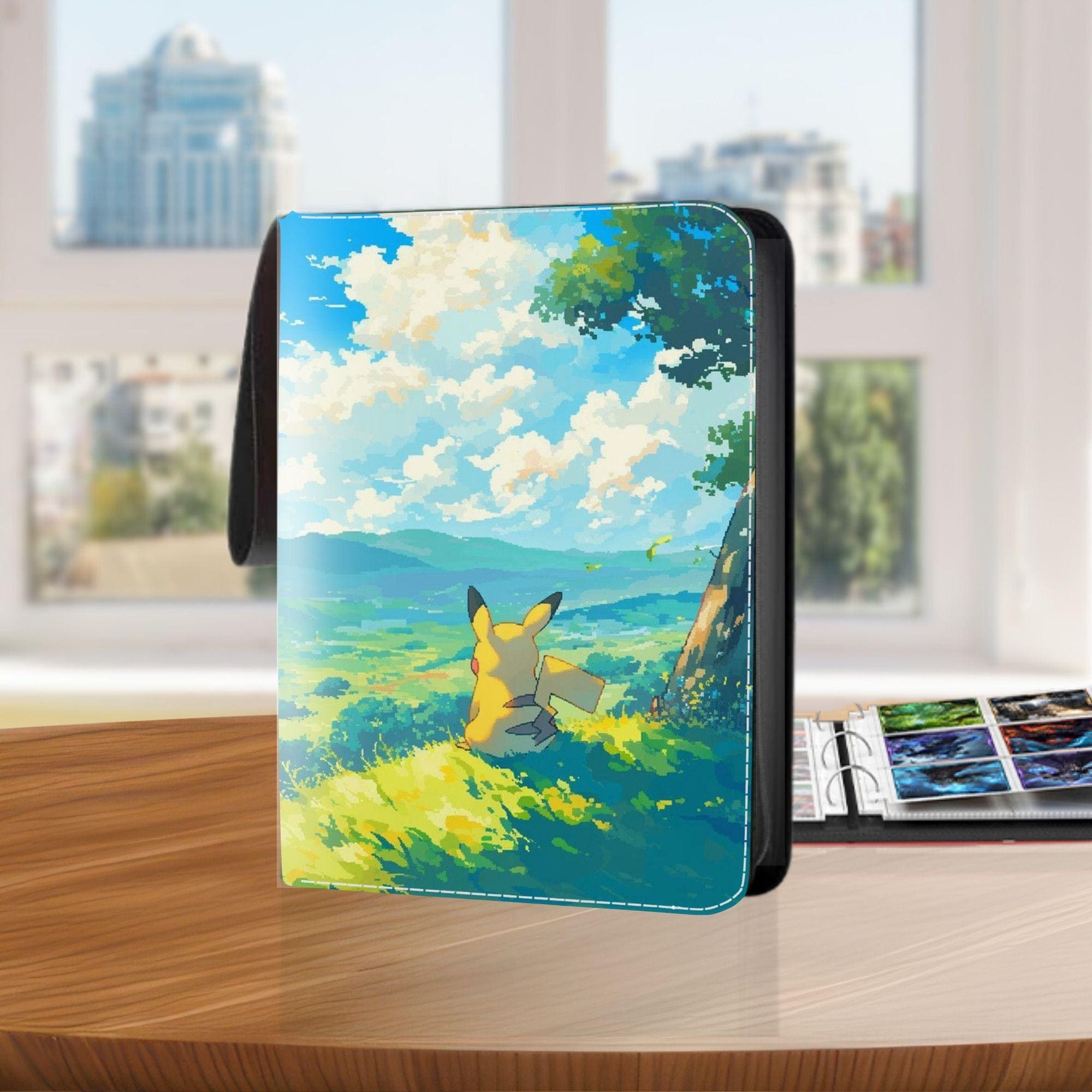 4 Pocket Trading Card Binder - Etsy