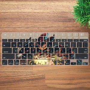 Shadow Dark Rider Aesthetic  Keyboard Cover for MacBook Pro 13 14 16 inch, MacBook Air 13 15, A2941 A2681 A2337, Laptop Keyboard Skin