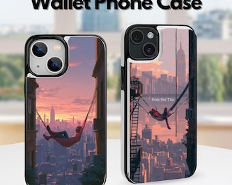 Anime Spider Wallet Flip iPhone Case for iPhone 17 16 15 Pro Max, iPhone 17 17E 16 16E 15 14 13, Pro Plus