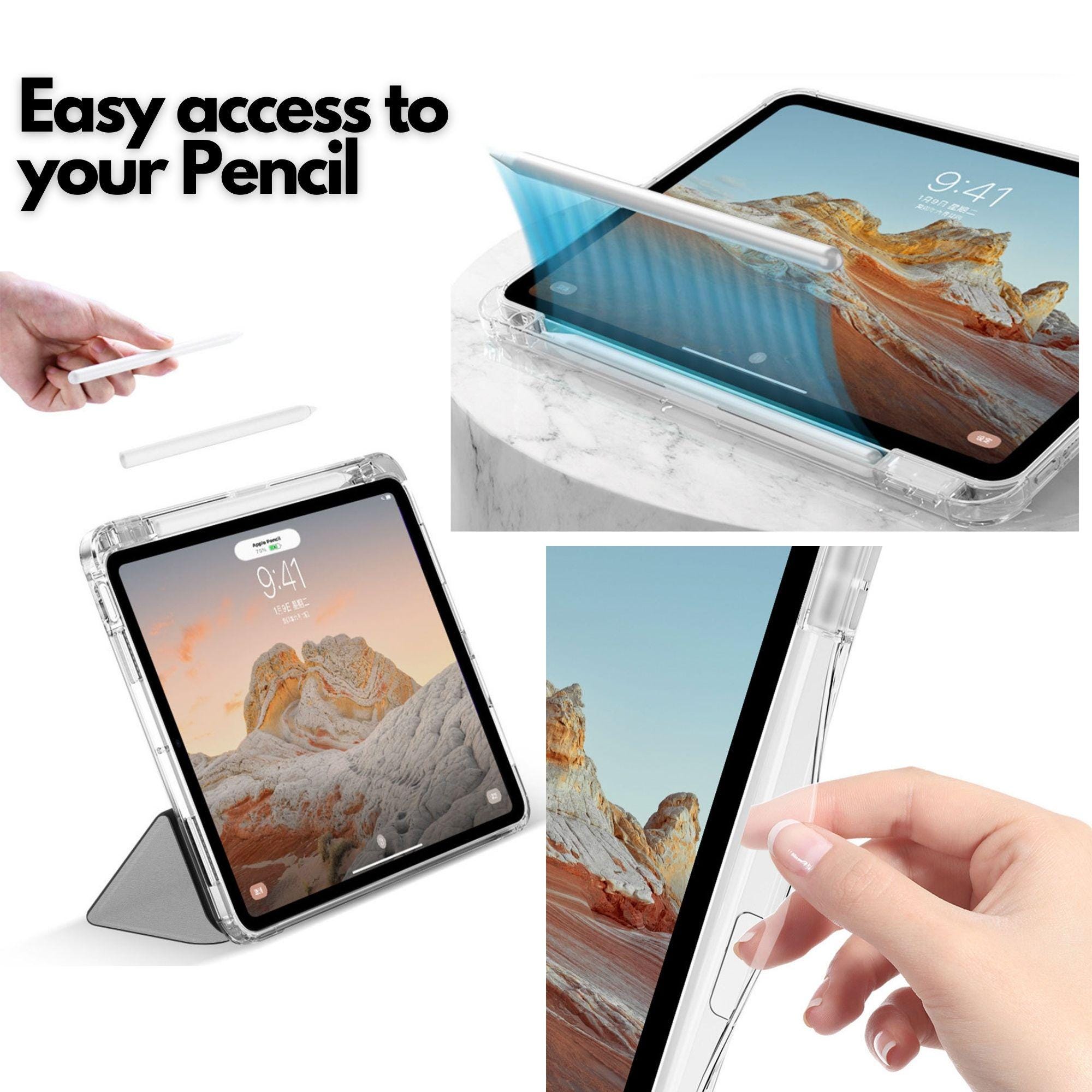 Personalized Cherry Blossoms Aesthetic iPad Case W Pen Slot