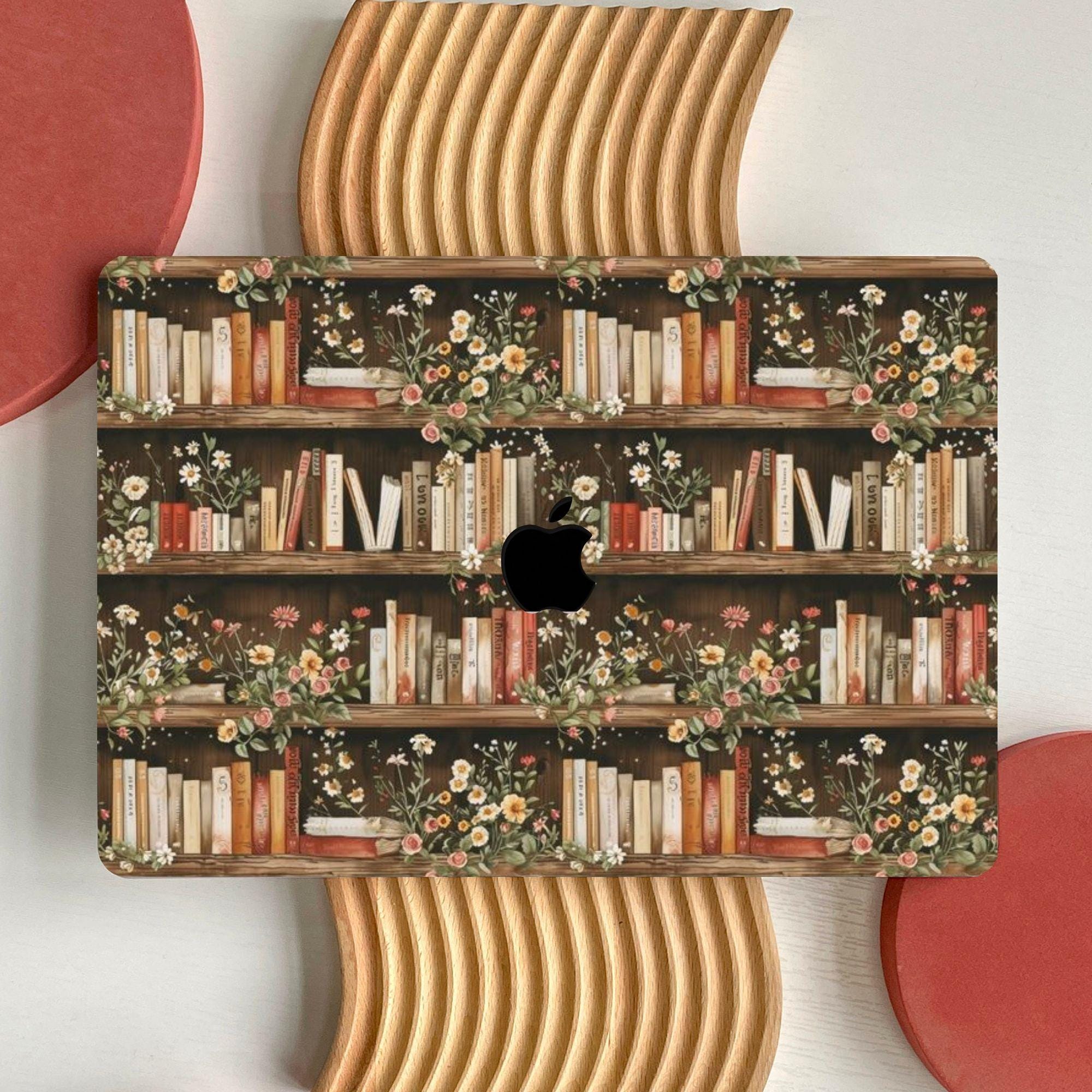 Cute Bookshelf Aesthetic MacBook Case for MacBook Air 15 13