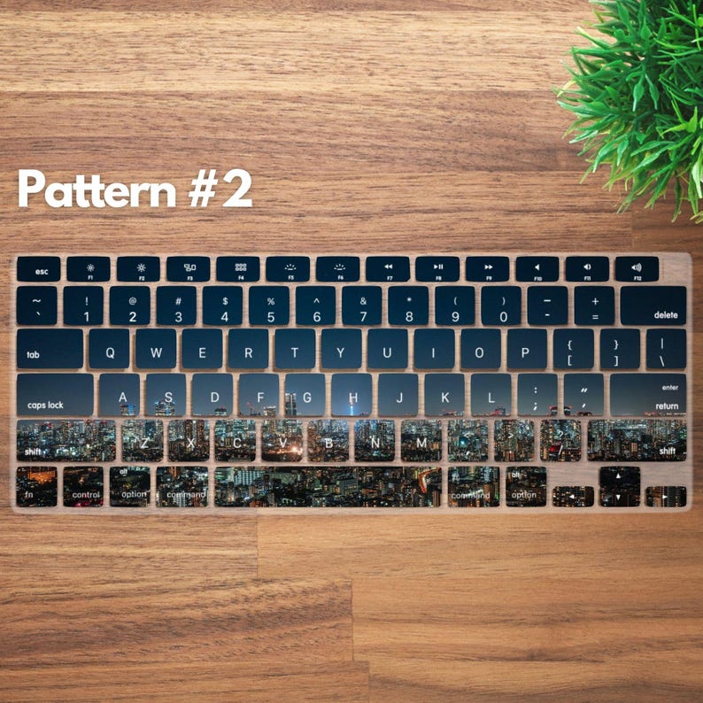 Cityscape Skyline Keyboard Cover for MacBook Pro 16 14 13 Inch, MacBook ...
