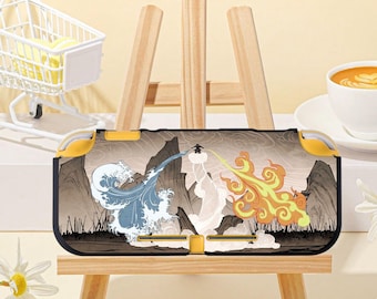 Anime Theme Fanart Case for Nintendo Switch Lite, Protective Cover, Shock-Absorption, Anti-Scratch Skin Shell, Optional Screen Protector