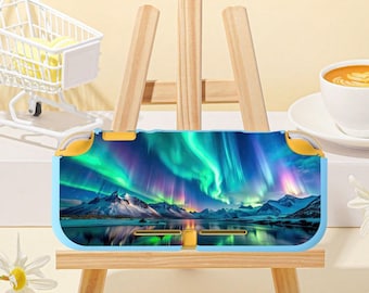 Northern Lights Case for Nintendo Switch Lite, Protective Cover, Shock-Absorption, Anti-Scratch Skin Shell, Optional Screen Protector