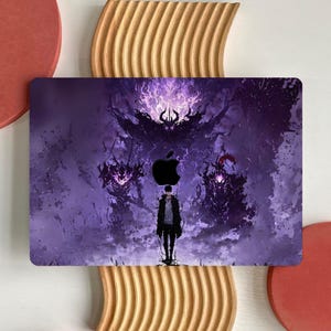 Solo Leveling Fanart Aesthetic MacBook Case for MacBook Air 15 13, MacBook Pro 16 14 13 inch, M4 M3 M2, MacBook Protective Case Cover