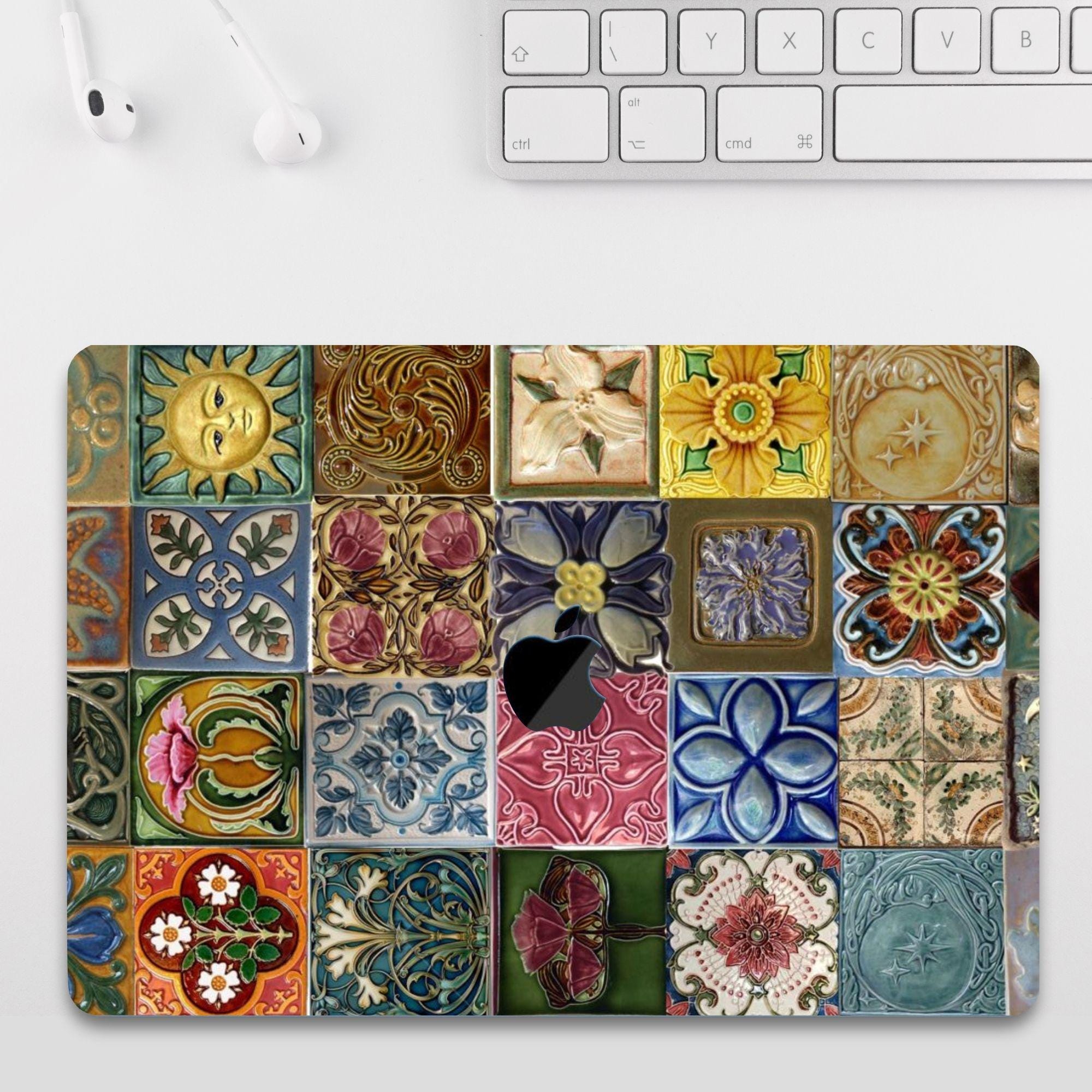 Funky Tile Aesthetic MacBook Case for MacBook Air 15 13