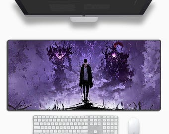 Overwatch 3D Mousepads -Black Watch Genji and Hanzo Pec