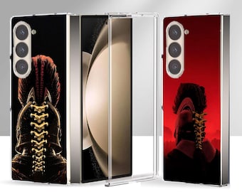 Ancient Greek Warrior Galaxy Phone Case for Samsung Galaxy Z Fold 8 Ultra, Fold 8 7 6 5 4, Protective Cover