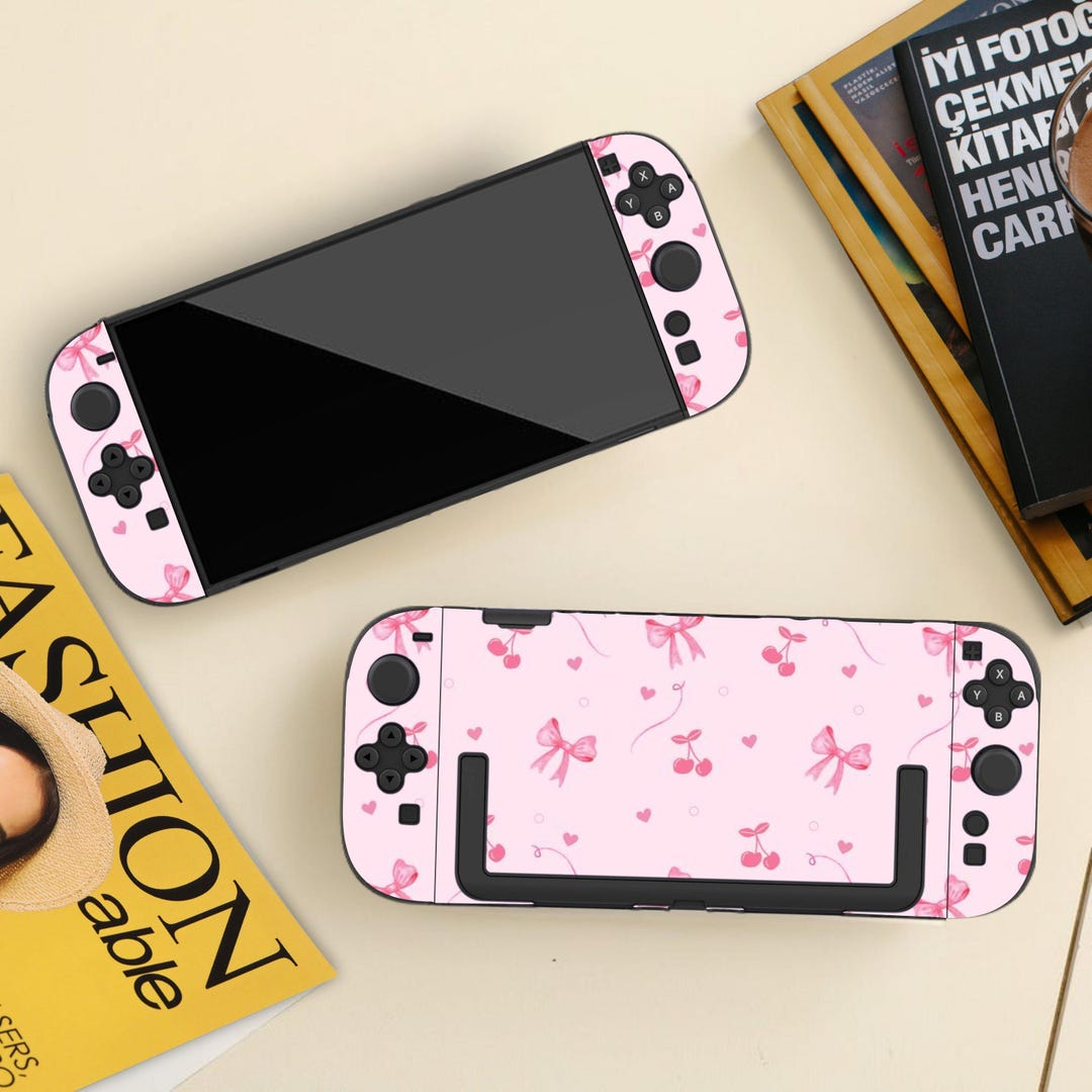 【Saリボン】Nintendo Switch 本体　ケース付き かわいいリボンリボンのスイッチカバーケース Nintendo Switch 2 2025