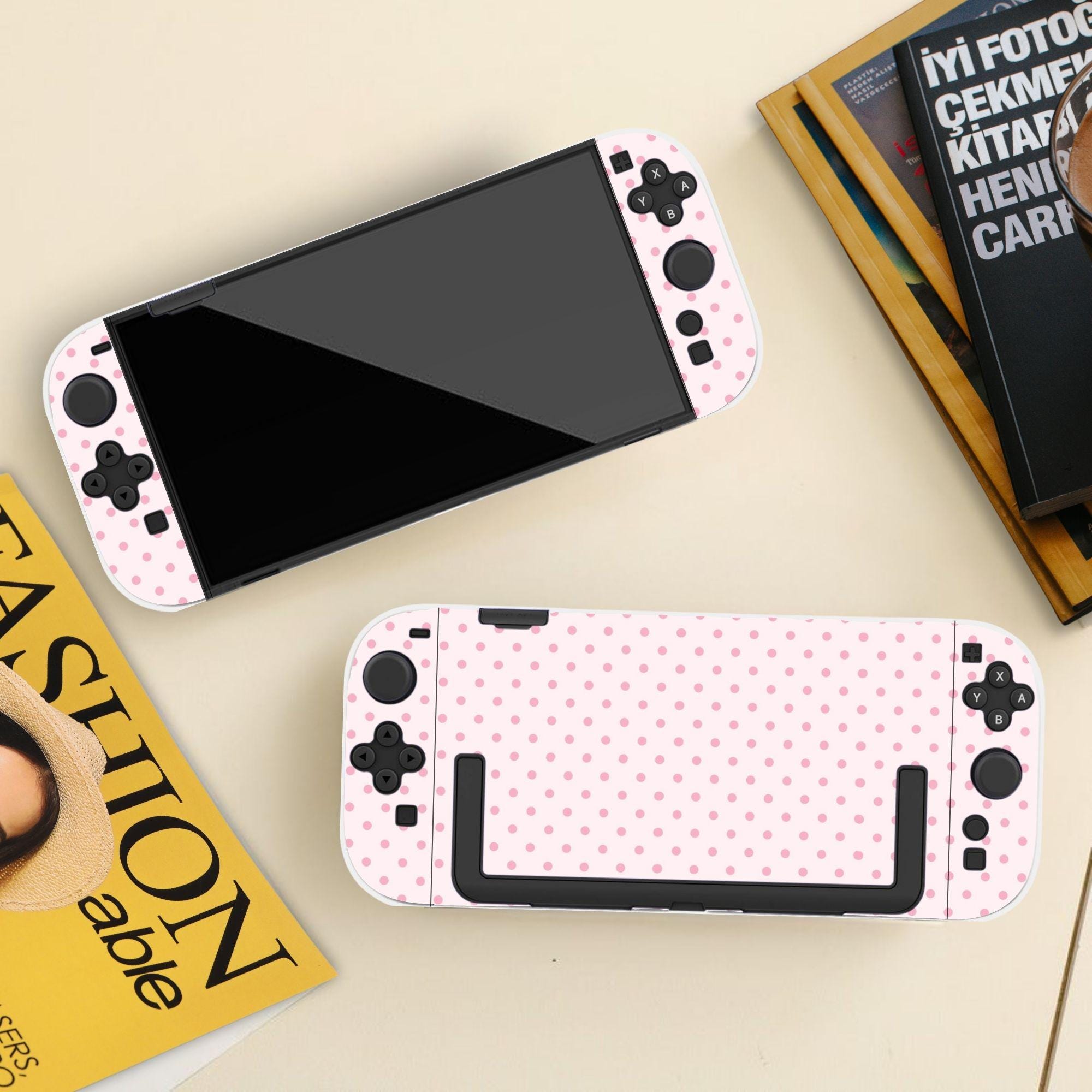 Polka Dot Switch Cover for Nintendo Switch 2/switch, Dockable