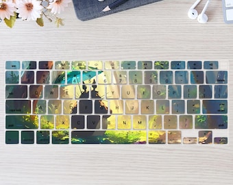 Anime Fan Art Keyboard Cover for MacBook Neo, MacBook Air / Pro, Protective Skin