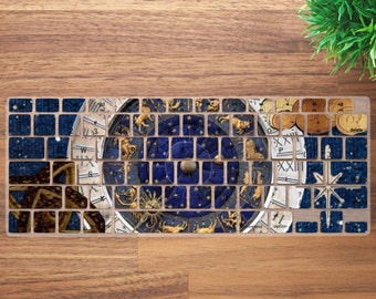 Celestial Art Aesthetic MacBook Keyboard Cover for MacBook Pro 13 14 16 inch, MacBook Air 13 15, A2941 A2681 A2337 A2338, Keyboard Skin