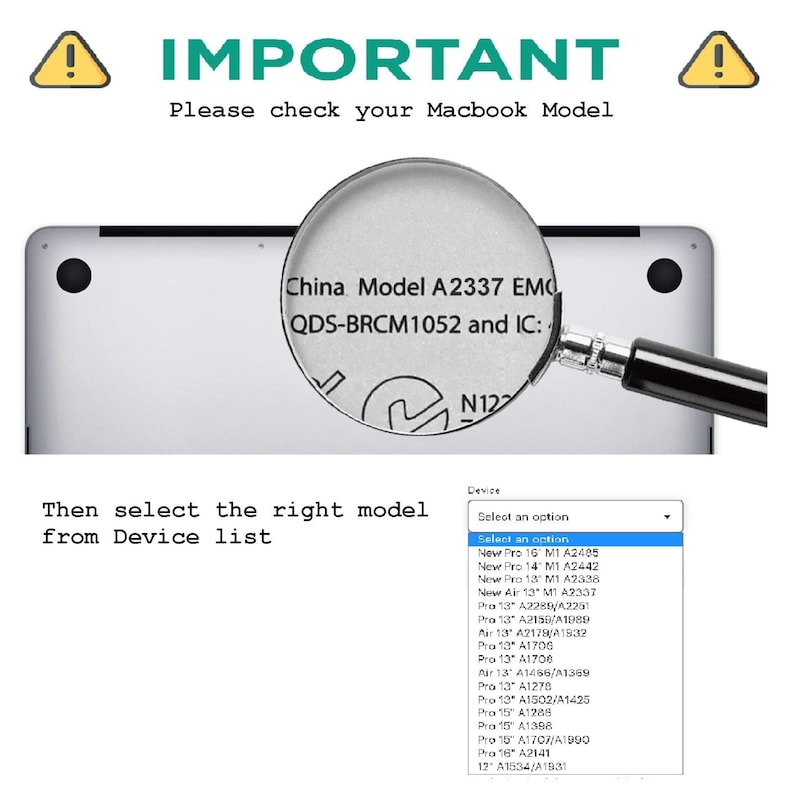 Cute Aesthetic Scrapbook Keyboard Cover for MacBook Pro 13 14 16 Inch