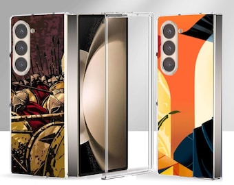 Odyssey Theme Art Fold Phone Case for Samsung Galaxy Z Fold 8 Ultra, Fold 8 7 6 5 4, Protective Cover