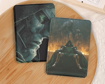 Anime Theme Fanart Kindle Case with Hand Grip for Kindle 11 10, Kindle Paperwhite, Kindle Scribe, Colorsoft, Oasis, Protective Cover