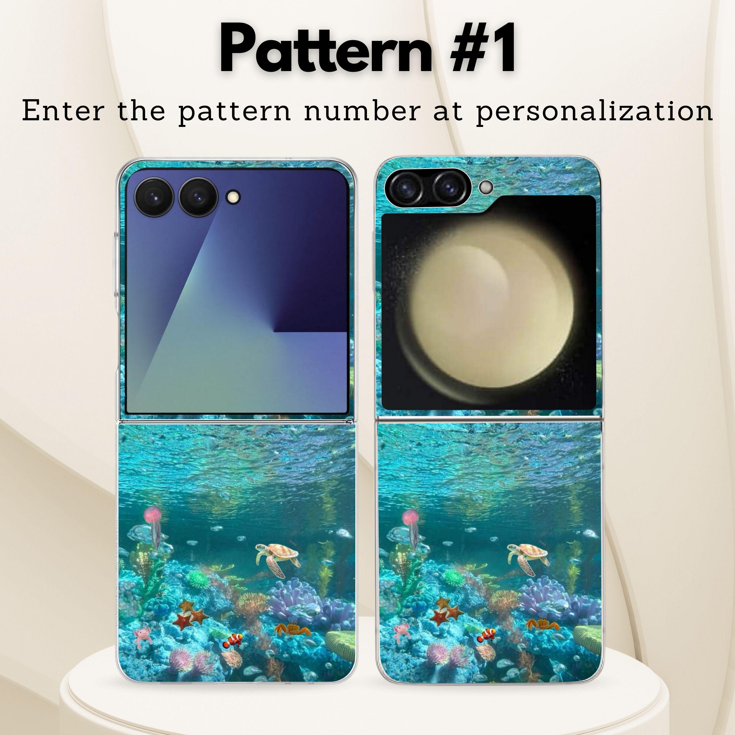 Cute Beach Turtles Galaxy Flip Phone Case for Samsung Galaxy Z