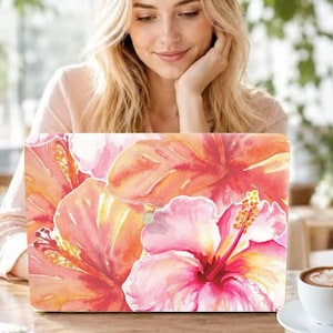 Floral Collage MacBook Case for MacBook Neo, MacBook Air 15 13, MacBook Pro 16 14 13 inch