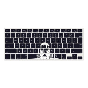 Space Theme Personalized Keyboard Cover for MacBook Pro 13 / MacBook Air 13, Anti-dust Cover for MacBook 2016 - 2022 A2681 M2 A2337 A2338 M1