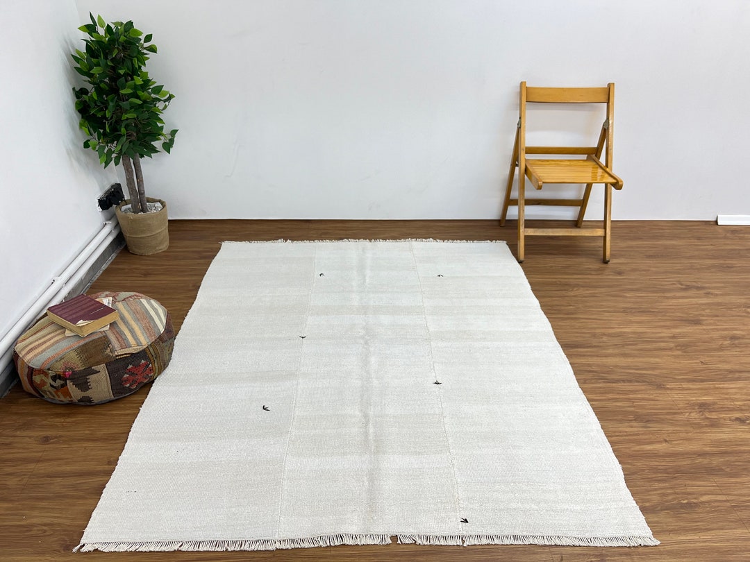 4x5 Vintage Area Rug,4x5 Ft,turkish Rug,living Room Rug,hemp Rug ...