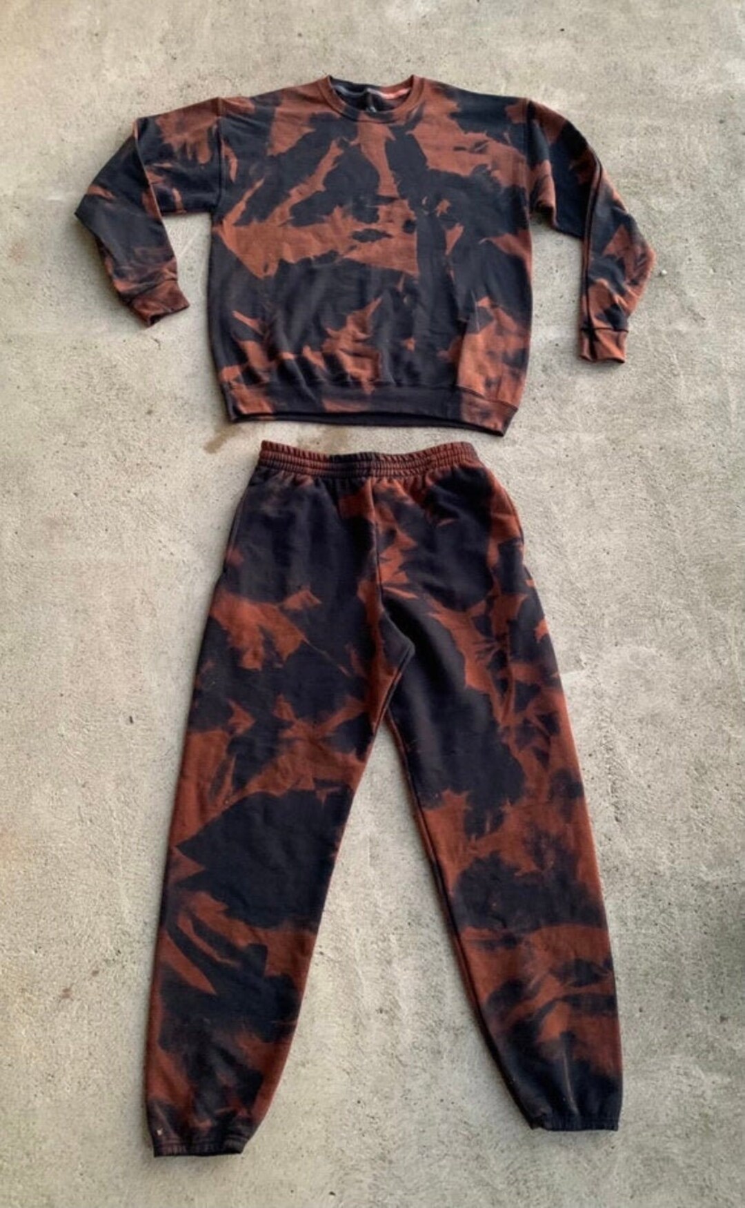Acid wash sweat set hotsell