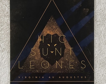 Virginia Au Augustus 11x17 Print - Mustang - Hic Sunt Leones