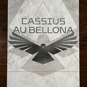 Cassius au Bellona 11x17 Print