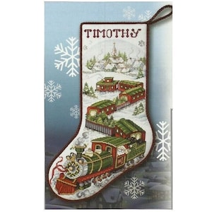 Finished Cross Stitch Christmas Stocking Personalization Christmas Gift Is Made To Order By NatalieARTEmbroidery.