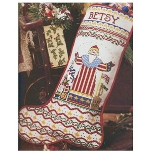 Finished Cross Stitch Christmas Stocking Personalization Christmas Gift Is Made To Order By NatalieARTEmbroidery.