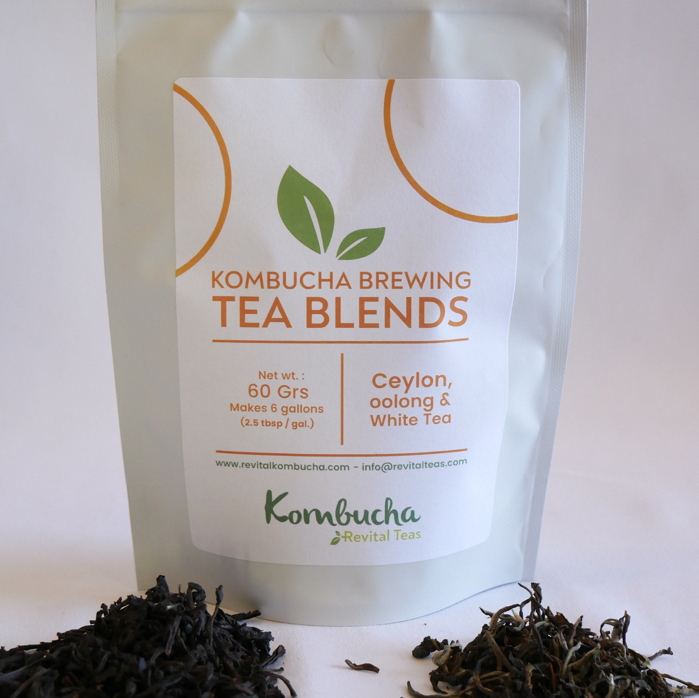 Tè per Kombucha Ceylon Oolong & White Tea Blend Brew tra Etsy
