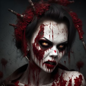 Femme zombie (numérique)