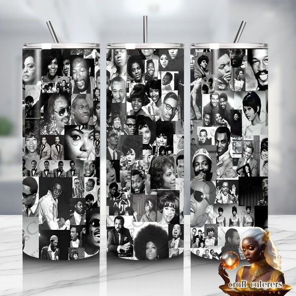 Motown Tumbler Wrap (Digital)