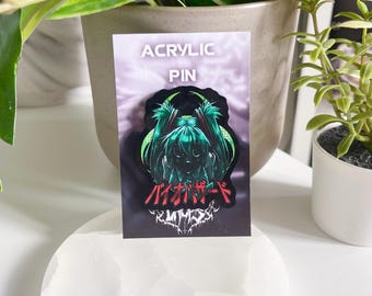 BIOHAZARD MIKU acrylspeld | Hatsune Miku | Vocaloïde | Acrylspeld | 2"