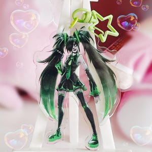 MONSTER MIKU KEYCHAIN | Hatsune Miku | Vocaloid | Acrylic Charm | 3.5”