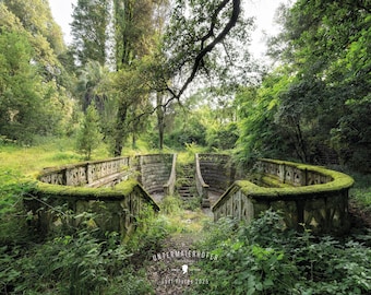 Lost Places Calendar 2025 Peter Untermaierhofer – FineArt calendar with abandoned architecture and urban exploration A3
