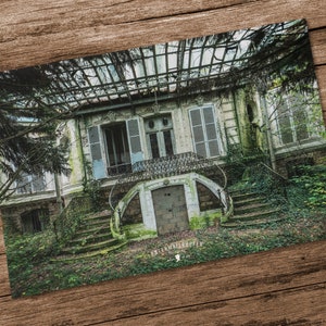 Postkarte No.25 - "garden of eden" - DIN A6 Lost Places FineArt by Peter Untermaierhofer