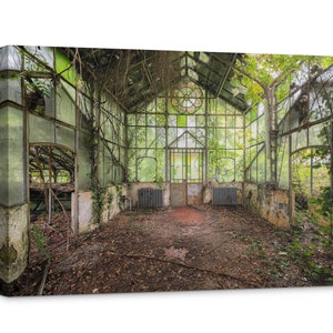 Lost Places canvas 30 x 20 cm &quot;serra termale&quot; by Peter Untermaierhofer