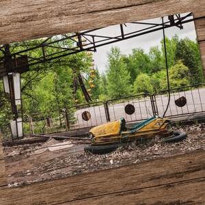Postkarte No.24 - "nuclear playground" - DIN A5 Lost Places FineArt by Peter Untermaierhofer