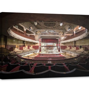 Lost Places canvas 30 x 20 cm &quot;teatro silenzio&quot; by Peter Untermaierhofer