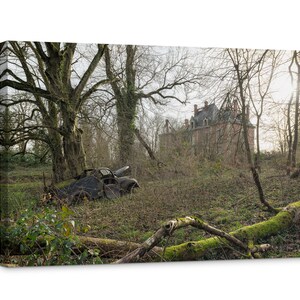 Lost Places canvas 30 x 20 cm &quot;broke&quot; by Peter Untermaierhofer