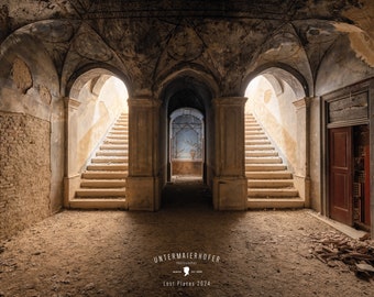 Calendar 2024 A3 - Lost Places FineArt by Peter Untermaierhofer - Urbex