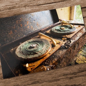 Postkarte No.10 - "perpetuum ebner" - DIN A6 Lost Places FineArt by Peter Untermaierhofer