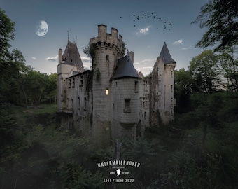 Calendar 2023 A3 - Lost Places FineArt by Peter Untermaierhofer - Urbex