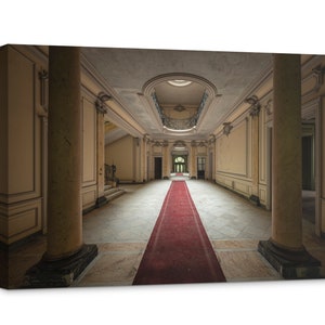 Lost Places canvas 30 x 20 cm &quot;catwalk&quot; by Peter Untermaierhofer