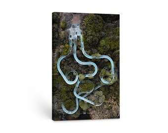 Lost Places canvas 20 x 30 cm &quot;choices don&#39;t matter&quot; by Peter Untermaierhofer