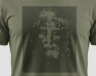 Shroud of Turin Jesus Face T-Shirt | Christian Faith Tee