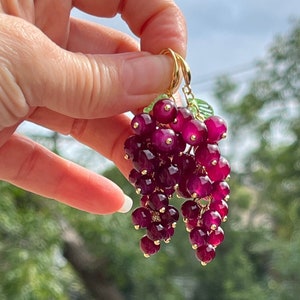 Déco grappe de raisin en bouchon de liège : Déco vigne, vendanges