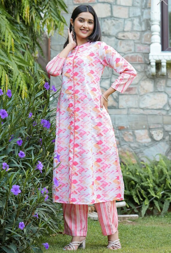 Tunic Dress Long Tunic Dress for Leggings Relaxed Fit Indian Kurta